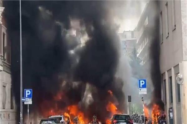 20230511134446443 - انفجار ضخم وسط مدينة ميلانو الإيطالية