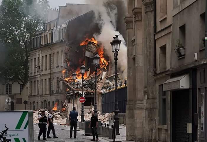 FB IMG 1687367529955 - انفجار غاز" في باريس.. 16 مصابا منهم 7 بحالة حرجة