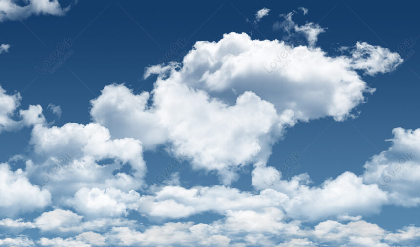 lovepik original blue sky and white clouds background image 401739258 860x506 - طقس يوم الخميس 08 جوان 2023 في تونس